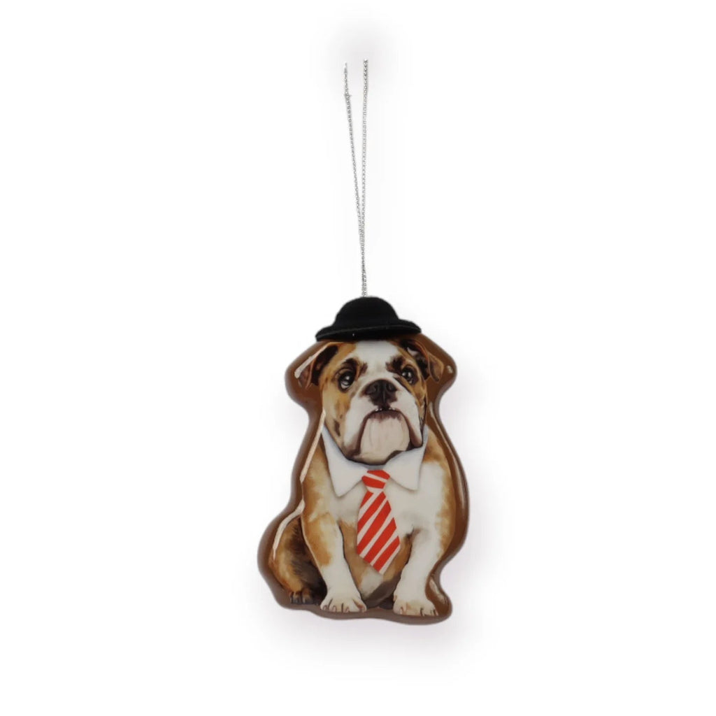 Buy 3D Bauble English Bulldog by La La Land - at White Doors & Co