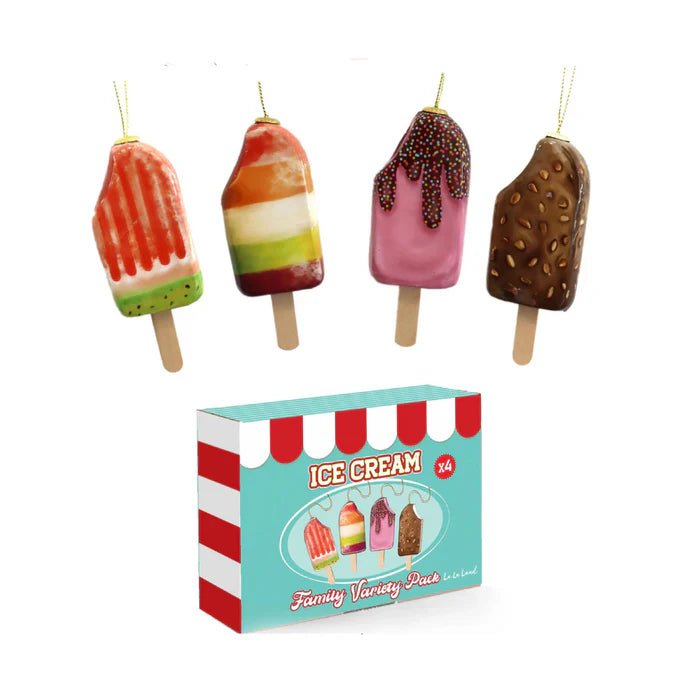 Buy 3D Bauble Ice Cream Variety - Single by La La Land - at White Doors & Co