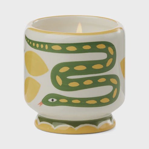 Buy A Dopo 8 oz Handpainted "Snake" Ceramic by Paddywax - at White Doors & Co