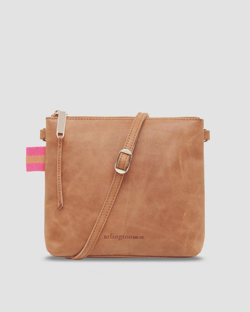 Buy Alexis Crossbody - Vintage Tan by Arlington Milne - at White Doors & Co