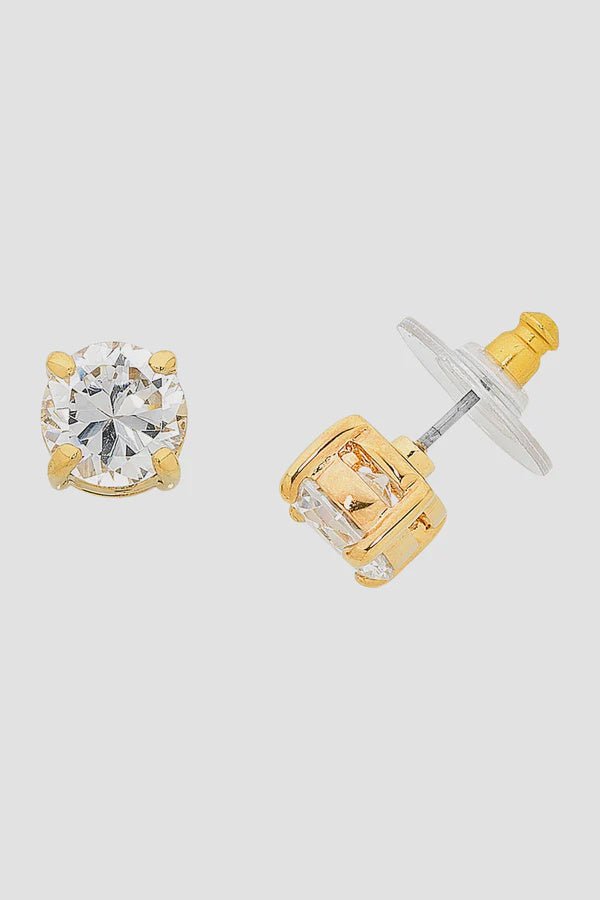 Buy BALLET GOLD STUD EARRING by Liberte - at White Doors & Co