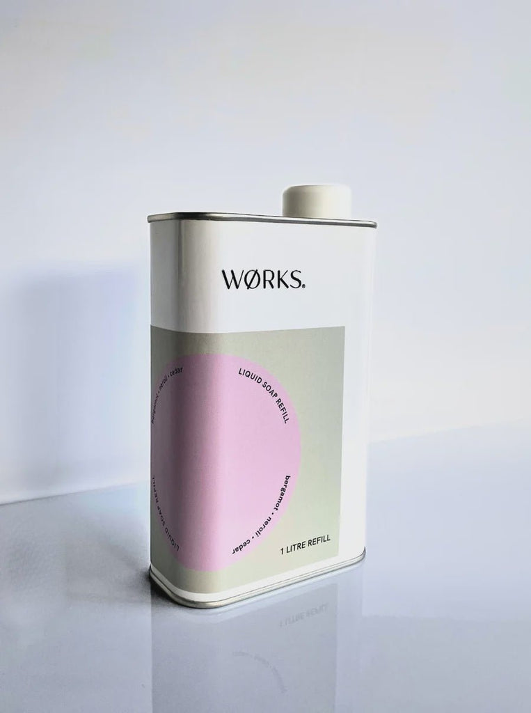 Buy Bergamot Hand Soap 1 Litre Refill by Works - at White Doors & Co