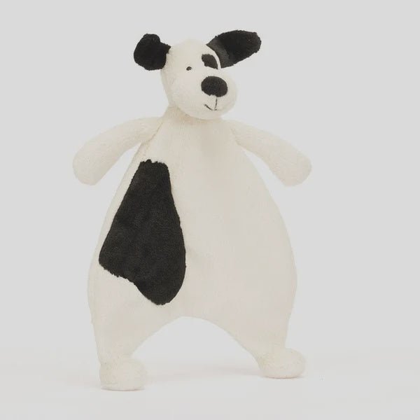 Buy Black & Cream Puppy Comforter by Jellycat - at White Doors & Co