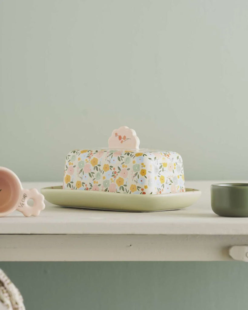 Buy Butter Dish / Flower Market by Robert Gordon - at White Doors & Co