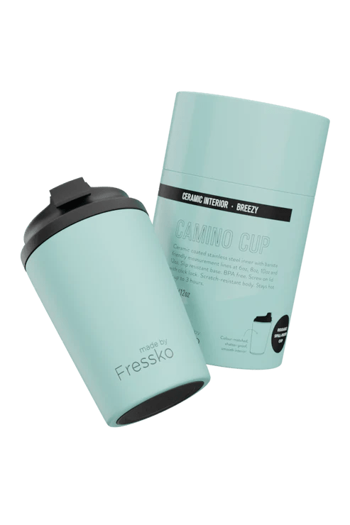 Buy Camino Ceramic Lined Breezy 12oz by Made By Fressko - at White Doors & Co