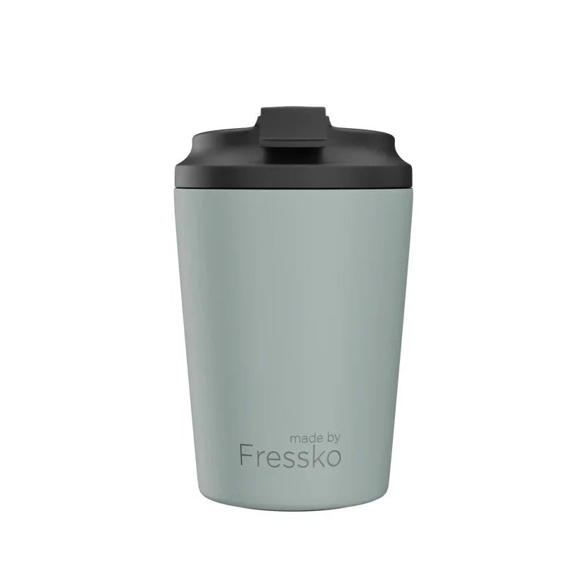 Buy Ceramic Bino Coffee Cup 227ml Sage by Made By Fressko - at White Doors & Co