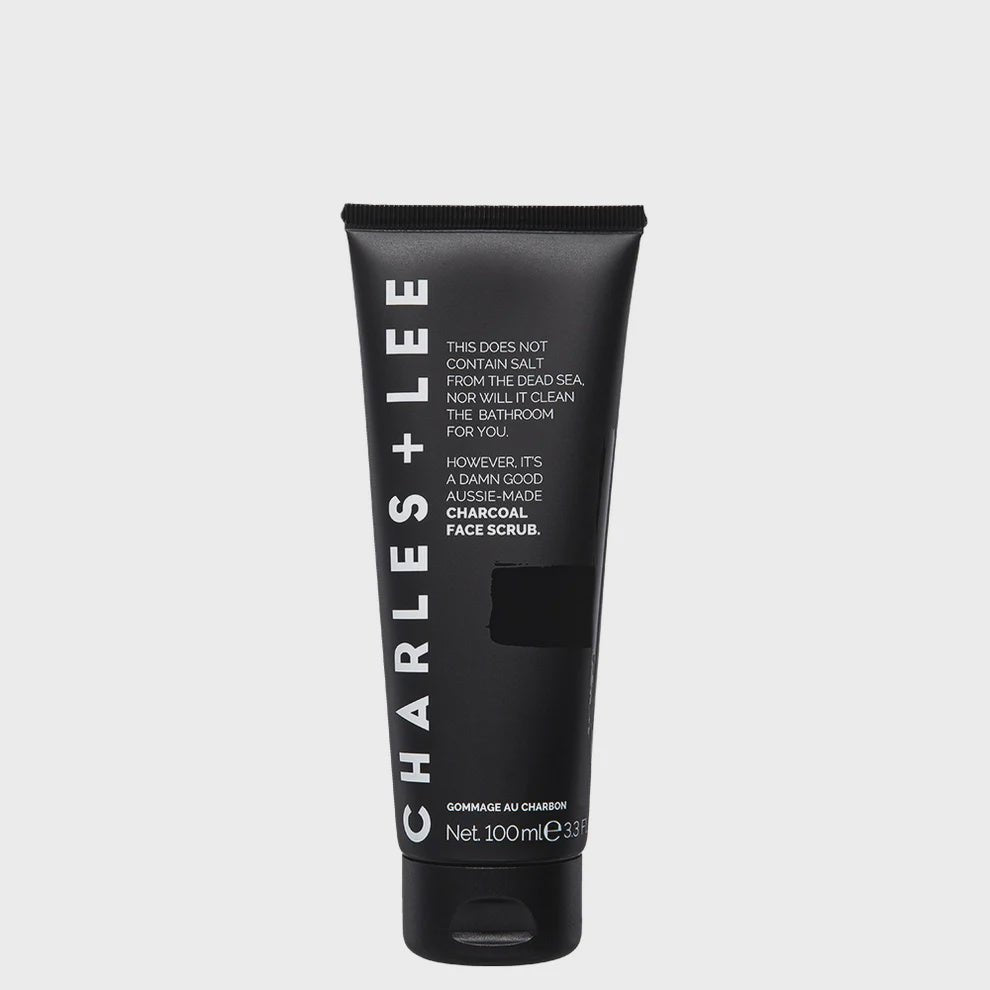 Buy Charles + Lee Charcoal Face Scrub by Charles + Lee - at White Doors & Co