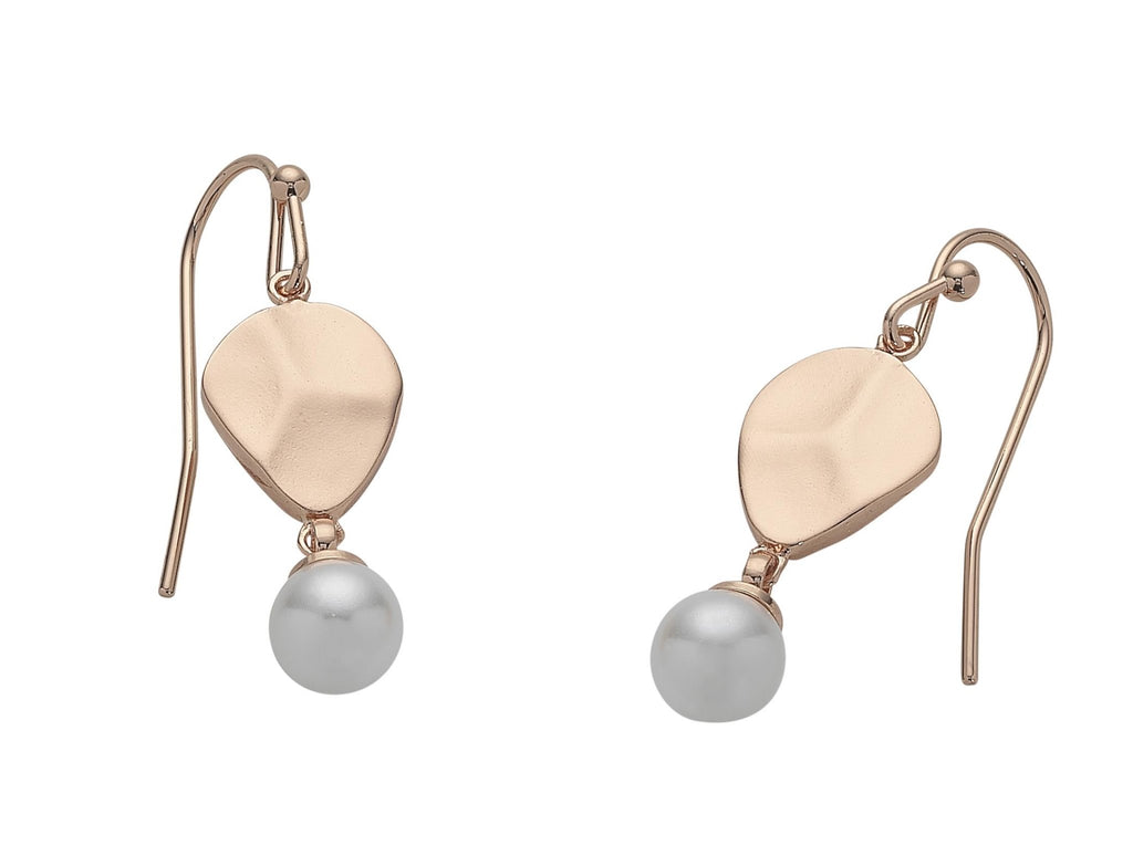 Buy Dee Rose Gold Earrings by Liberte - at White Doors & Co