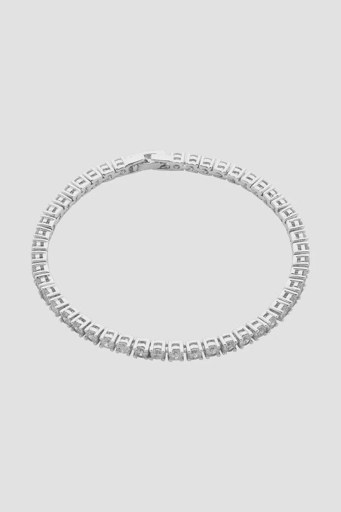 Buy Dolce Vita Rhodium CZ Bracelet by Liberte - at White Doors & Co