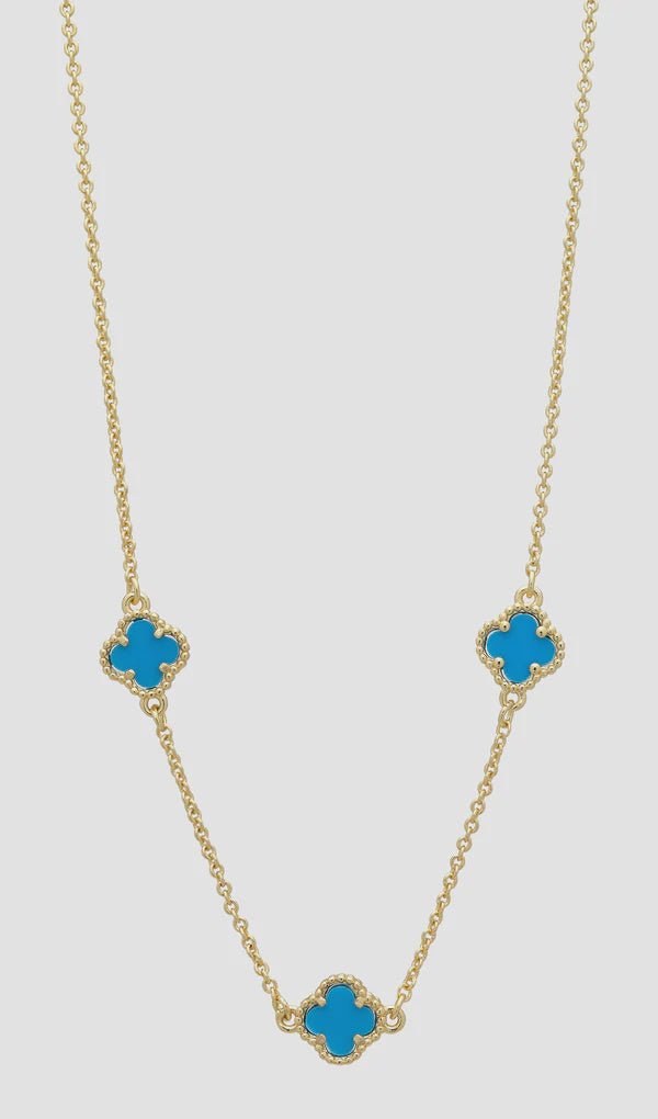 Buy Duchess Gold Ocean Necklace by Liberte - at White Doors & Co