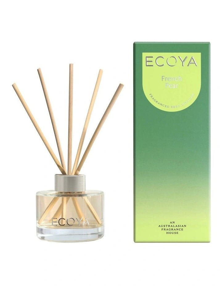 Buy ECOYA French Pear Mini Reed Diffuser by Ecoya - at White Doors & Co