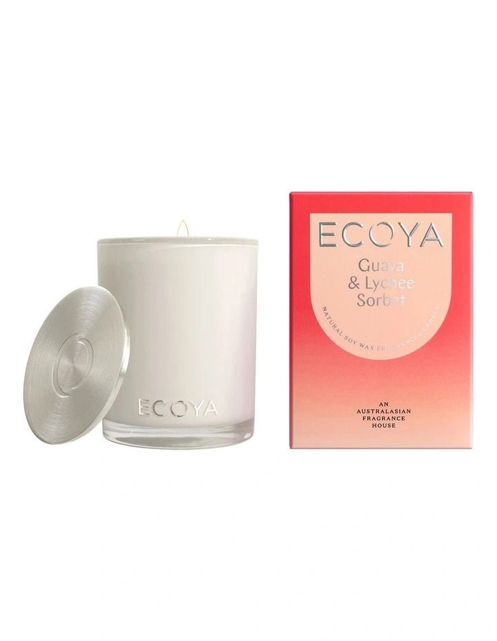 Buy ECOYA Guava & Lychee Madison Candle by Ecoya - at White Doors & Co