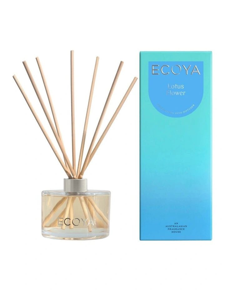 Buy ECOYA Lotus Flower Mini Reed Diffuser by Ecoya - at White Doors & Co