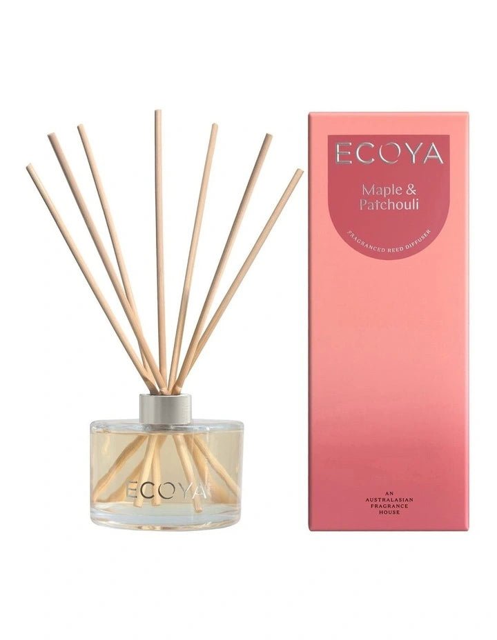 Buy ECOYA Maple & Patchouli Mini Reed Diffuser by Ecoya - at White Doors & Co