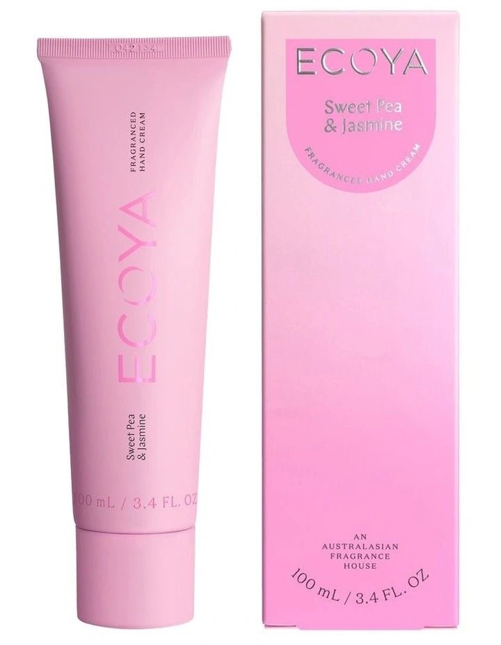 Buy ECOYA Sweet Pea & Jasmine Hand Cream by Ecoya - at White Doors & Co