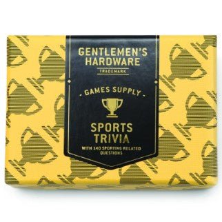 Buy GENTLEMEN’S HARDWARE SPORTS TRIVIA BOX by Gentleman's Hardware - at White Doors & Co