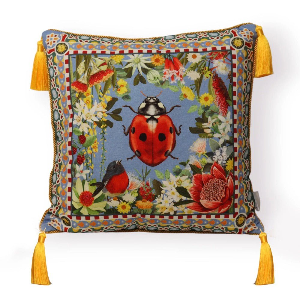 Buy Good Evening Vol 2 Cushion by La La Land - at White Doors & Co