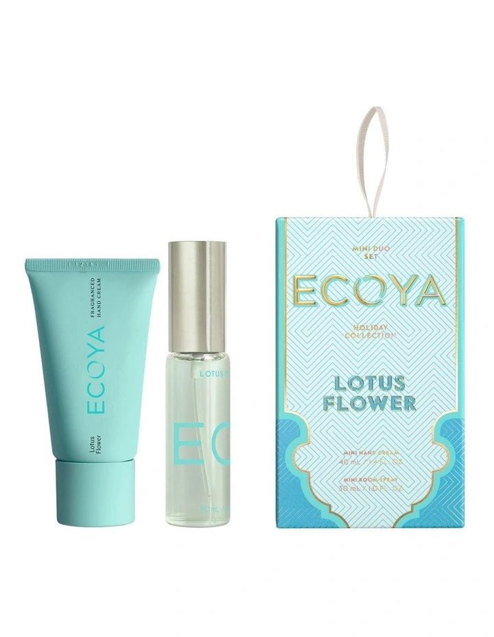 Buy Holiday: Lotus Flower Mini Duo Set by Ecoya - at White Doors & Co