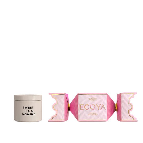 Buy Holiday: Sweet Pea & Jasmine Tin Candle Bon Bon by Ecoya - at White Doors & Co