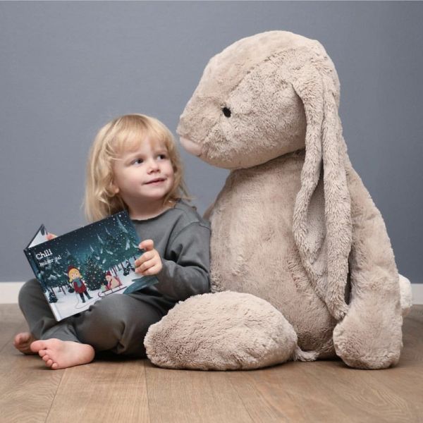 Buy Jellycat Bashful - Beige Bunny Really Big by Jellycat - at White Doors & Co