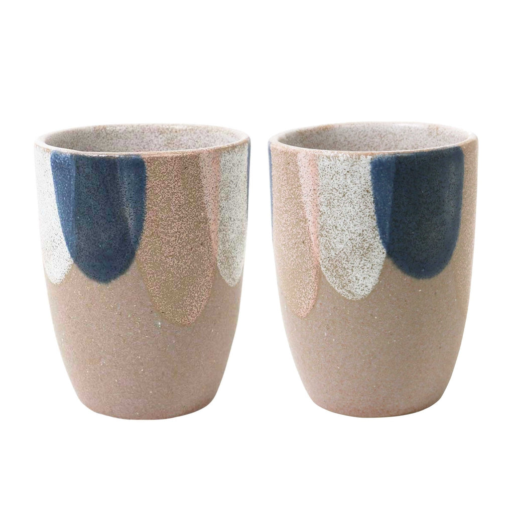 Buy Latte Cups / Blue Tate by Robert Gordon - at White Doors & Co