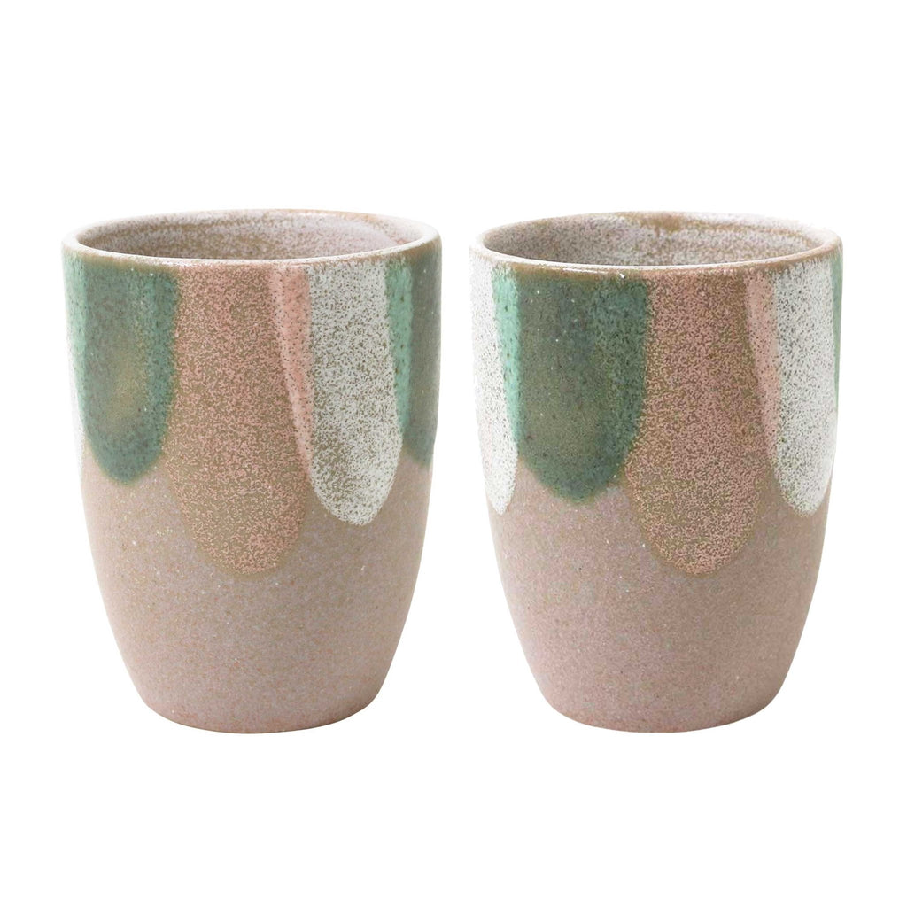 Buy Latte Cups / Green Tate by Robert Gordon - at White Doors & Co