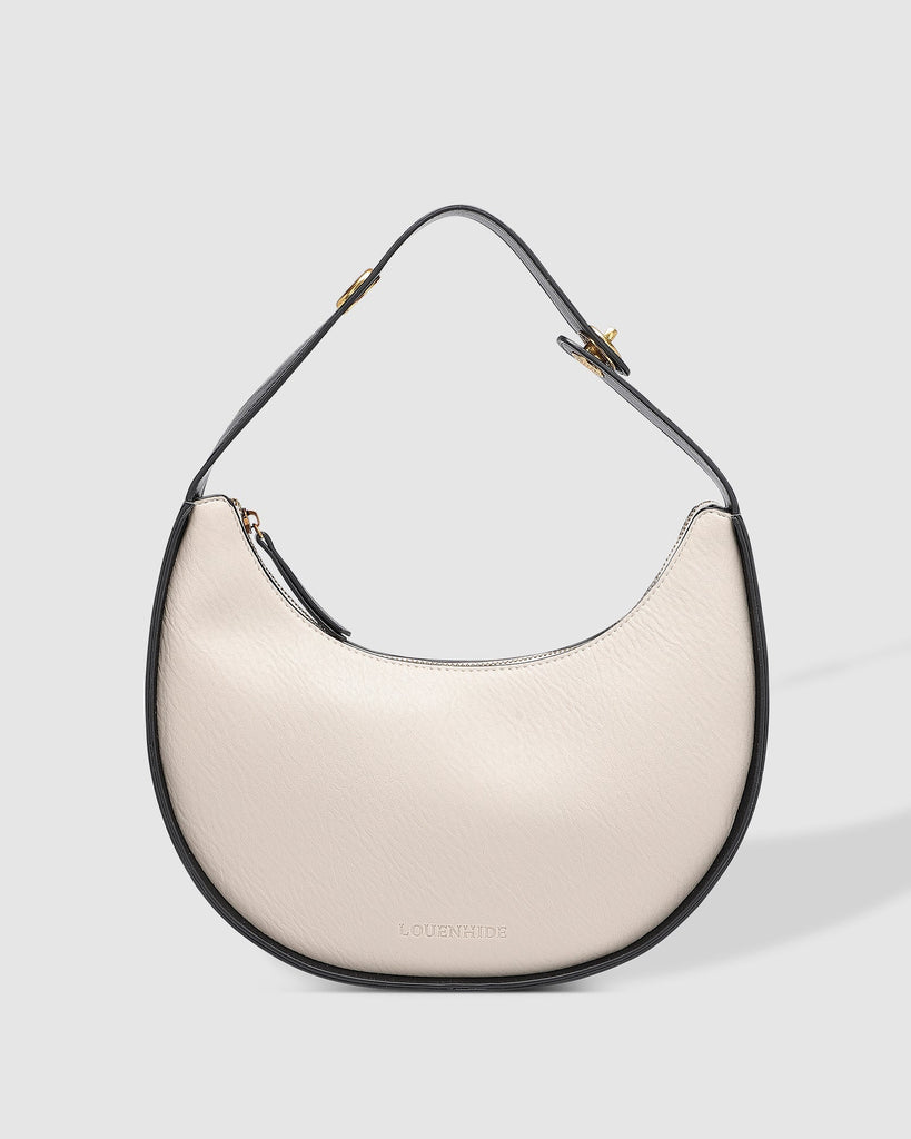 Buy Luna Shoulder Bag - Oyster by Louenhide - at White Doors & Co