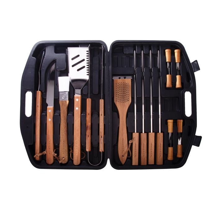 Buy Maverick BBQ Tool Kit 18pc in Hard Shell Case by IS Albi - at White Doors & Co