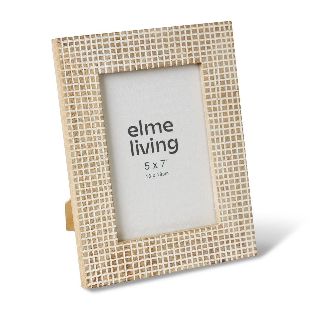 Buy Nairobi 5x7" Photo Frame by Elm Living - at White Doors & Co