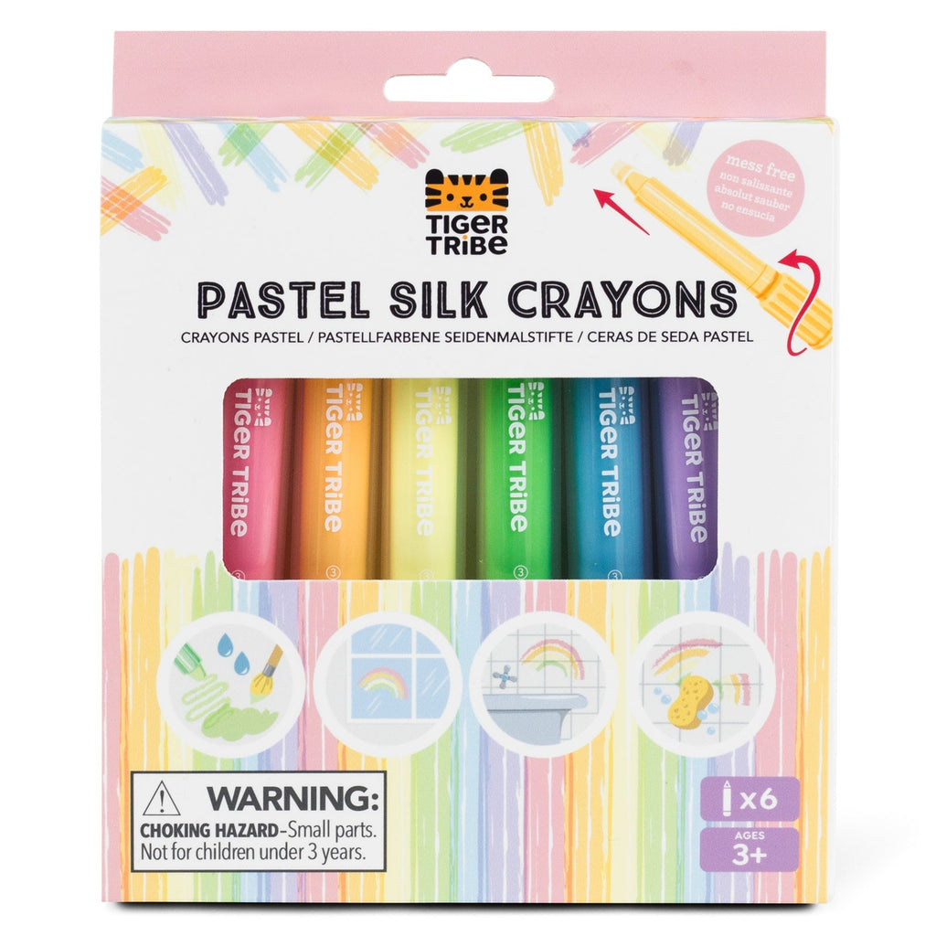 Buy Pastel Silk Crayons by Tiger Tribe - at White Doors & Co