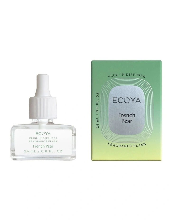 Buy Plug - In Diffuser Fragrance Flask - French Pear by Ecoya - at White Doors & Co