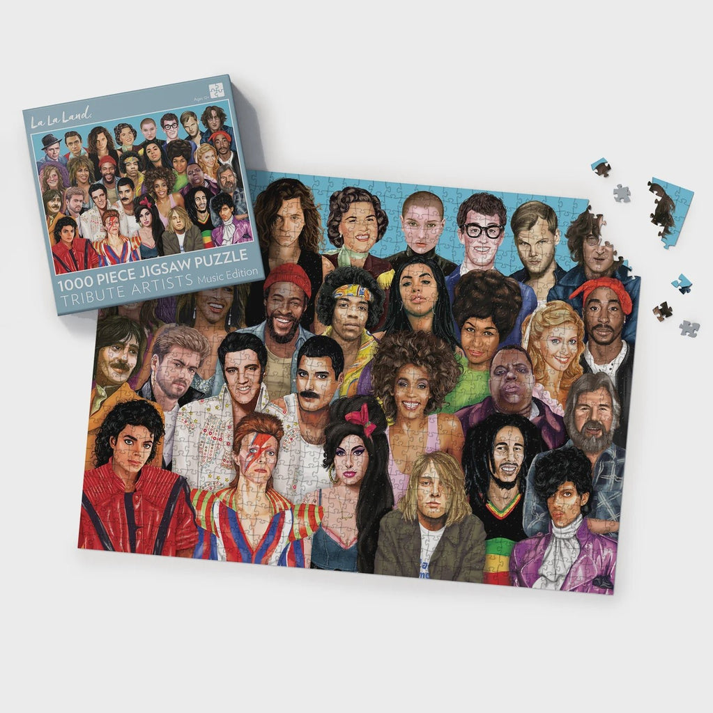 Buy Puzzle 1000 Tribute Artists Music Artist by La La Land - at White Doors & Co