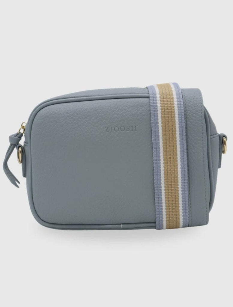 Buy Ruby Sports Cross Body Bag Dusty Blue by Zjoosh - at White Doors & Co