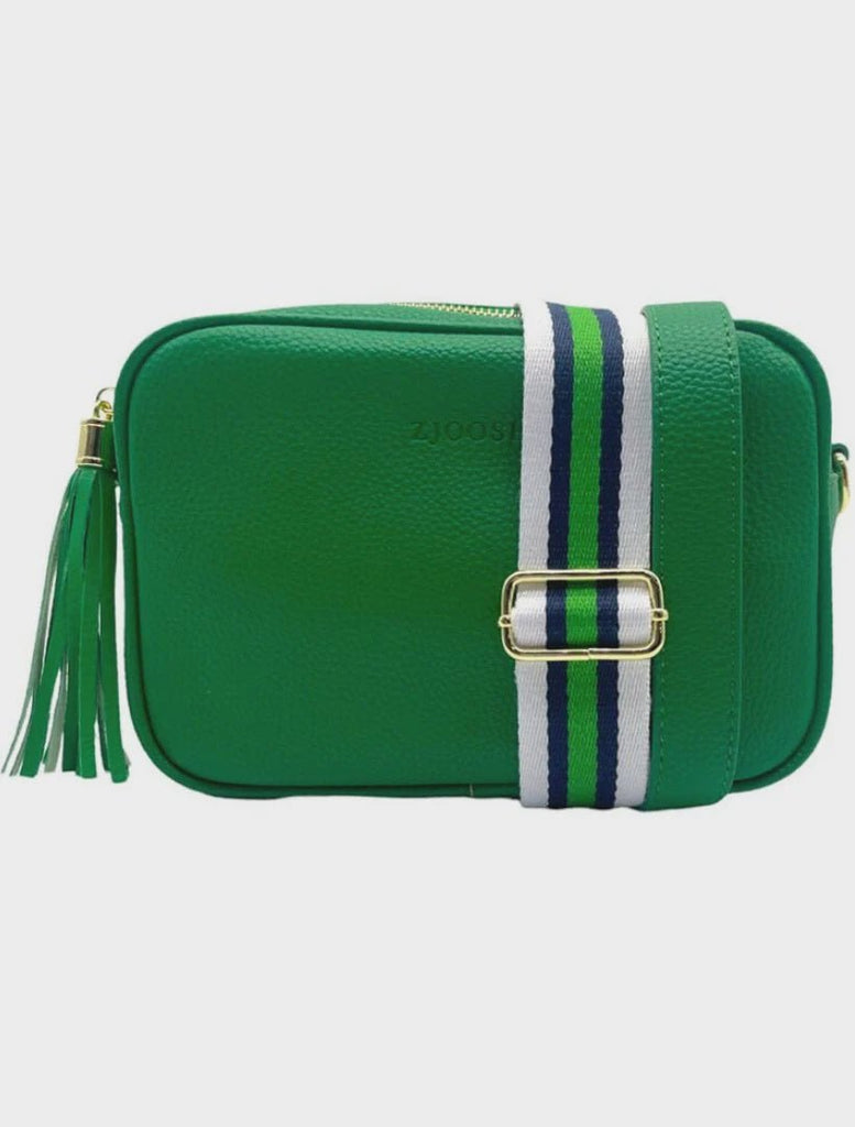 Buy Ruby Sports Cross Body Bag Meadow Green by Zjoosh - at White Doors & Co