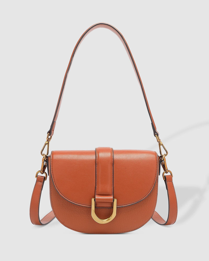 Buy Scarlett Crossbody Bag - Tan by Louenhide - at White Doors & Co