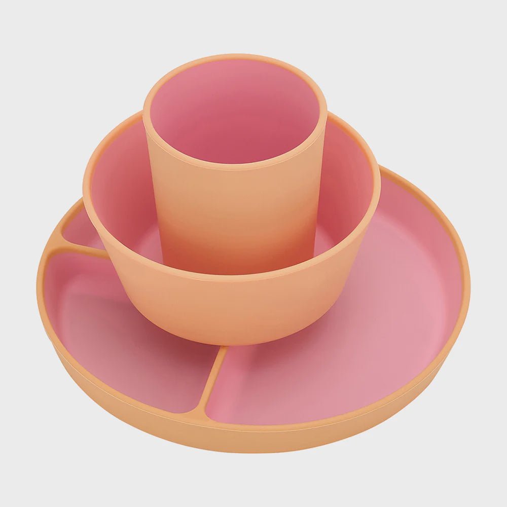 Buy Silicone Two Tone Dinner Set by Annabel Trends - at White Doors & Co