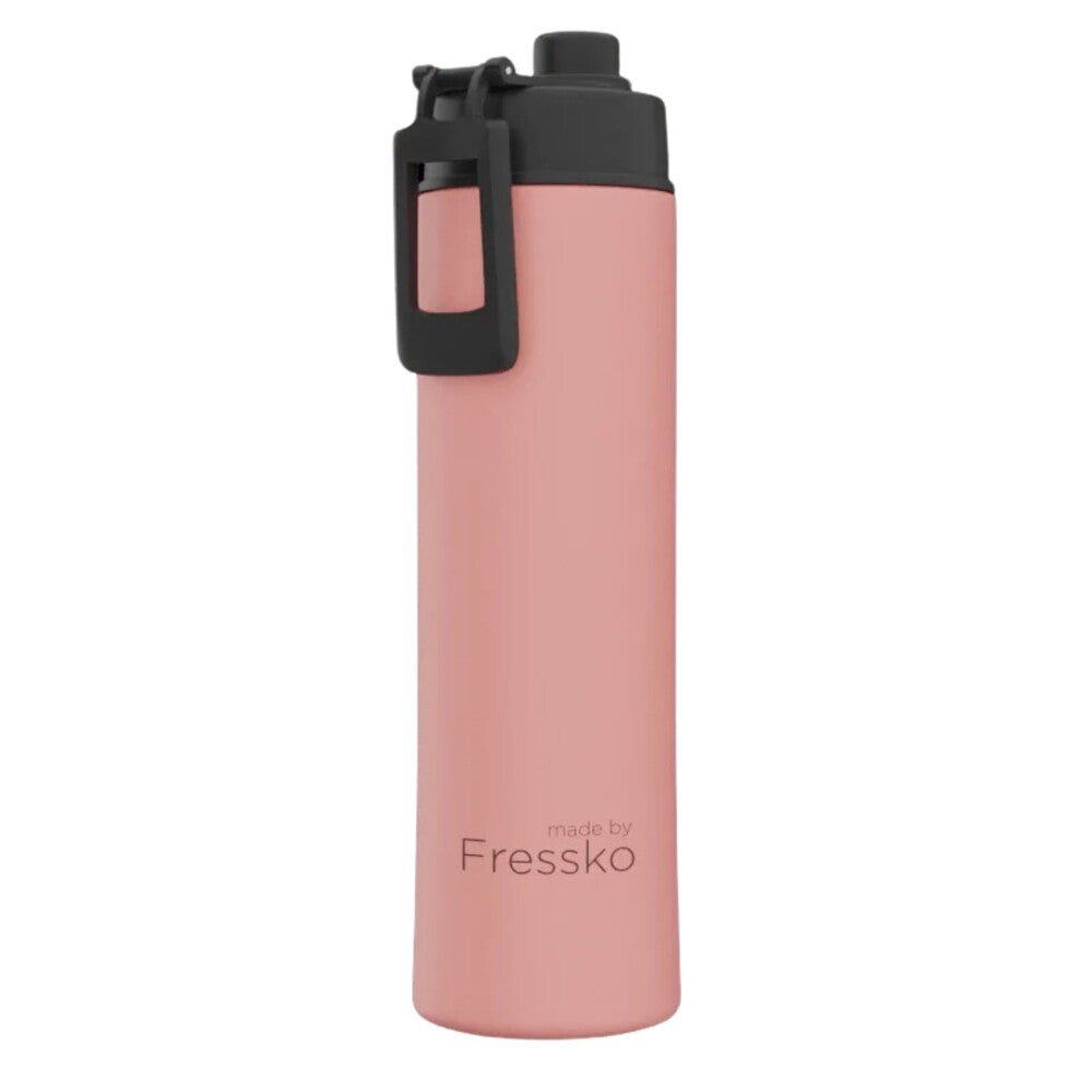 Buy Stainless Steel Drink Bottle MOVE PEACHY 660ml by Made By Fressko - at White Doors & Co