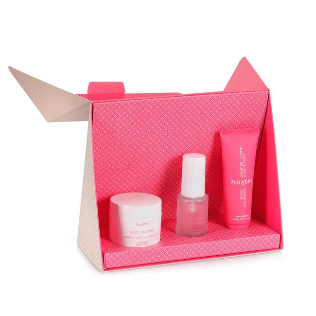 Buy Travel Pamper Trio Gift Box by Huxter - at White Doors & Co