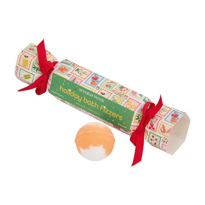 Buy Xmas Bonbon Bath Fizzers by Annabel Trends - at White Doors & Co