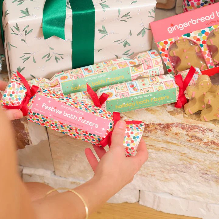 Buy Xmas Bonbon Bath Fizzers by Annabel Trends - at White Doors & Co