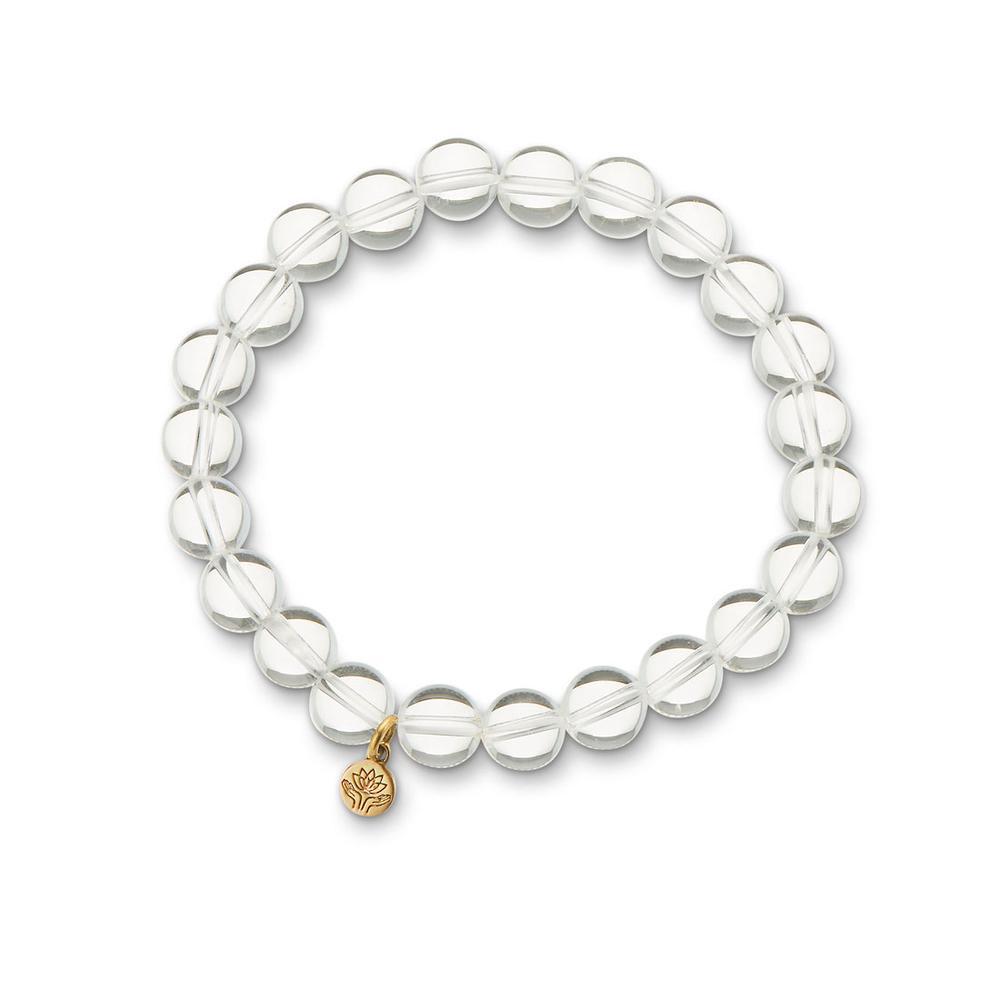 Buy Crystal Quartz Energy Gems Bracelet by Palas - at White Doors & Co