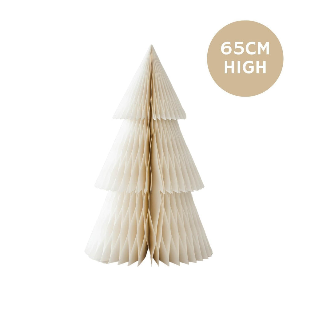 Buy Deluxe Tree Standing Ornament Off-White 65cm by Nordic Rooms - at White Doors & Co