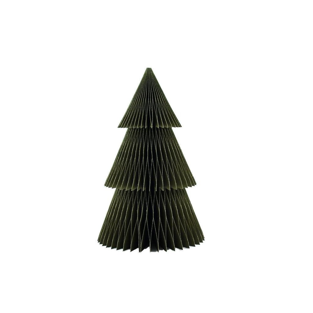 Buy Deluxe Tree Standing Ornament Olive Green 31cm by Nordic Rooms - at White Doors & Co