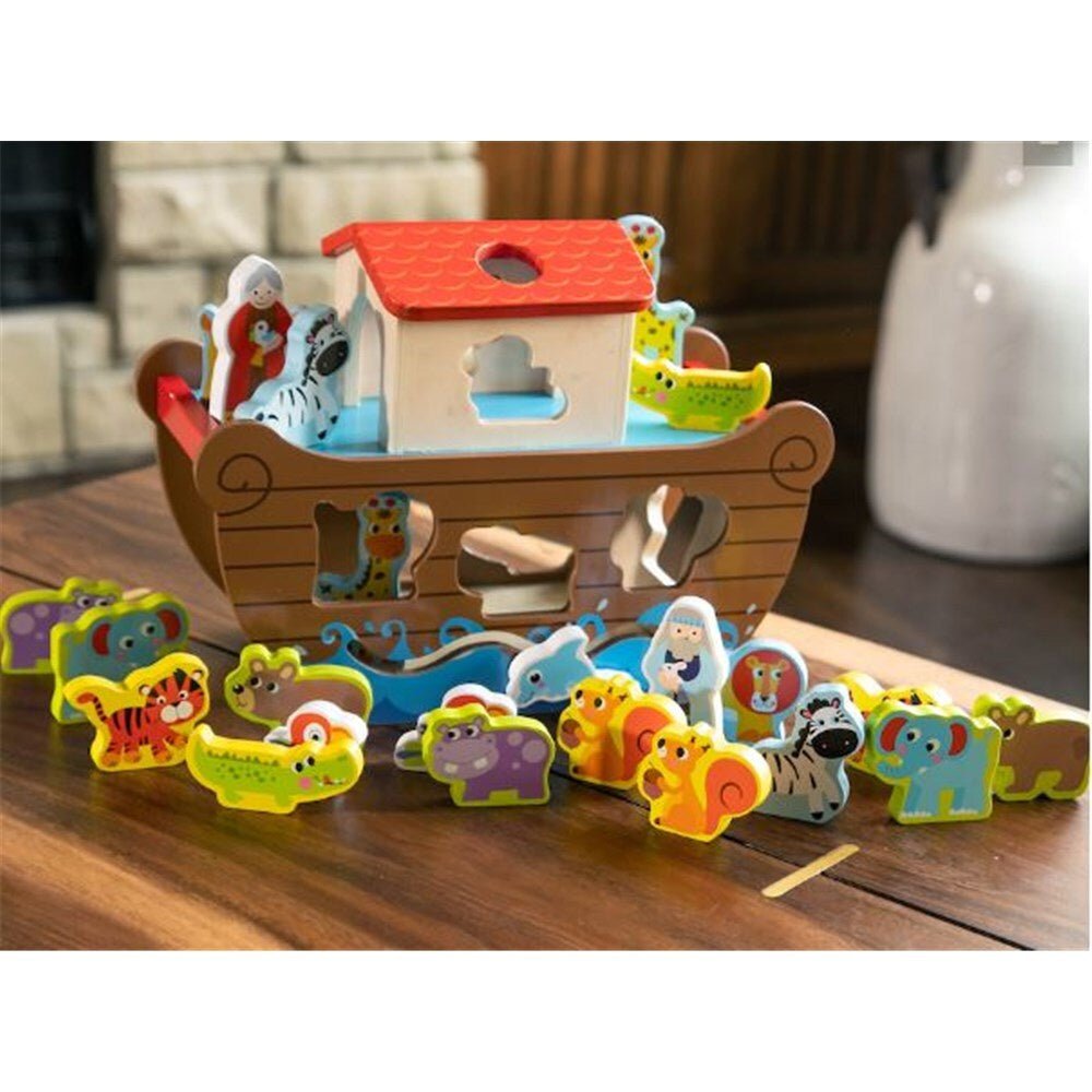 Buy Fat Brain Toys Noah's Ark Sort & Play Set by Fat Brain - at White Doors & Co