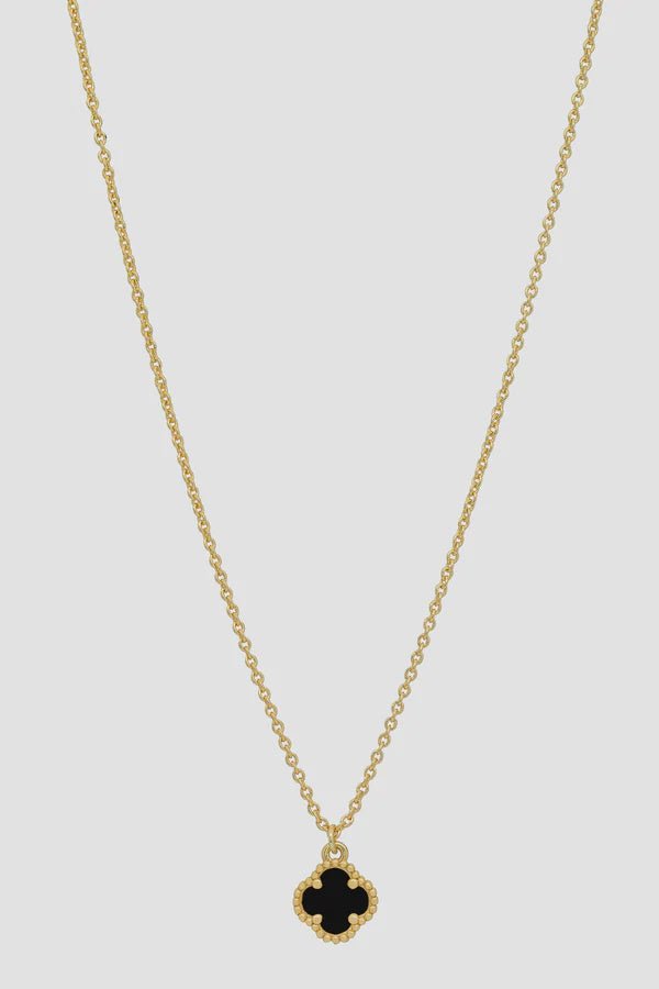 Buy Reign Gold Jet Necklace by Liberte - at White Doors & Co