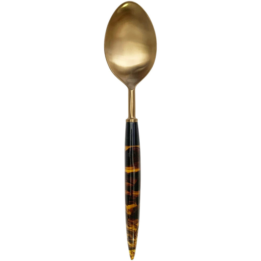 Buy Smokey Amber Serving Spoon by Kip & Co - at White Doors & Co
