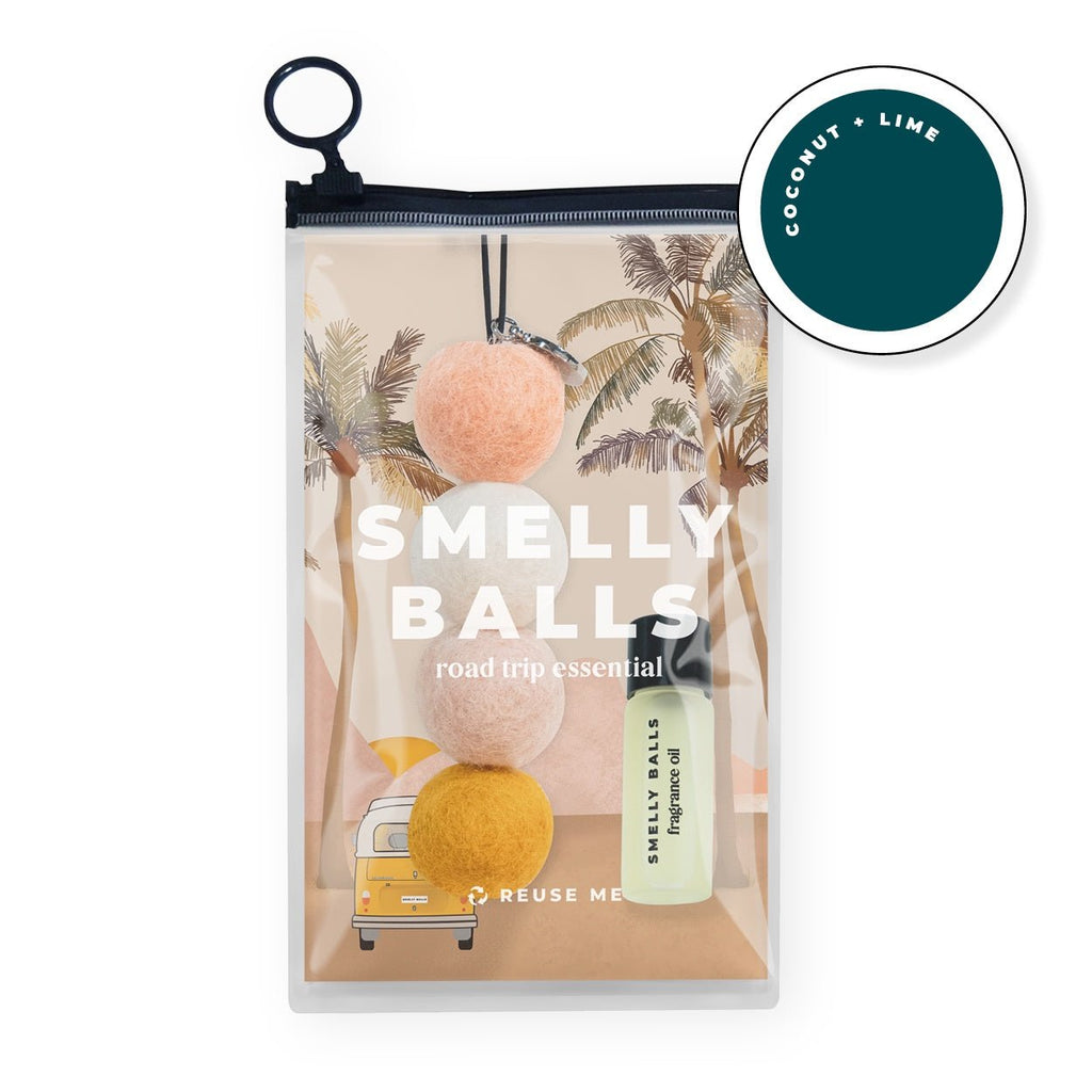 Buy Sun Seeker Smelly Balls Set - Coconut + Lime by Smelly Balls - at White Doors & Co