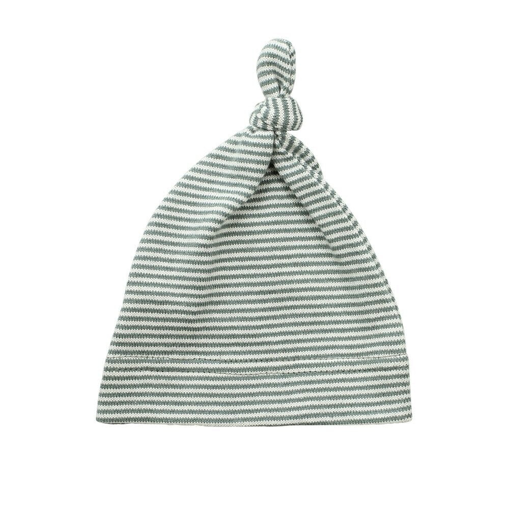 Buy Topknot Baby Hat - Sage by DLux - at White Doors & Co